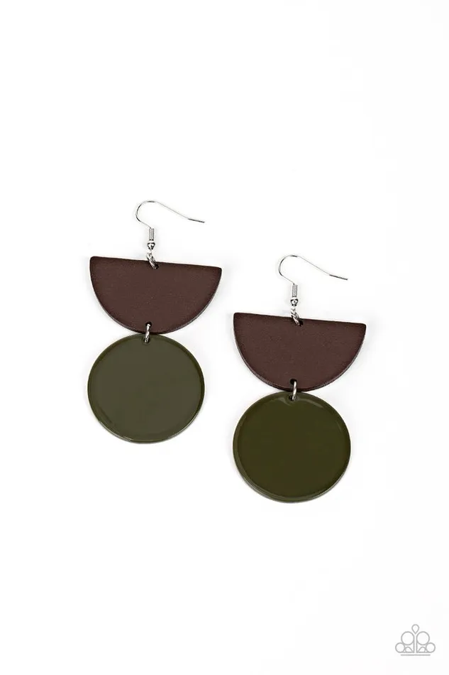 Paparazzi Jewelry Earrings Paparazzi Earring Beach Bistro Green Paparazzi Jewelry Earrings Paparazzi Earring Beach Bistro Green
