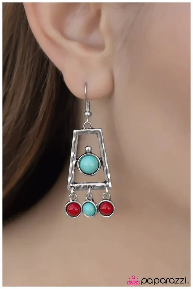 Paparazzi Jewelry Earrings Paparazzi Earring Dont MAYAN If I Do Multi