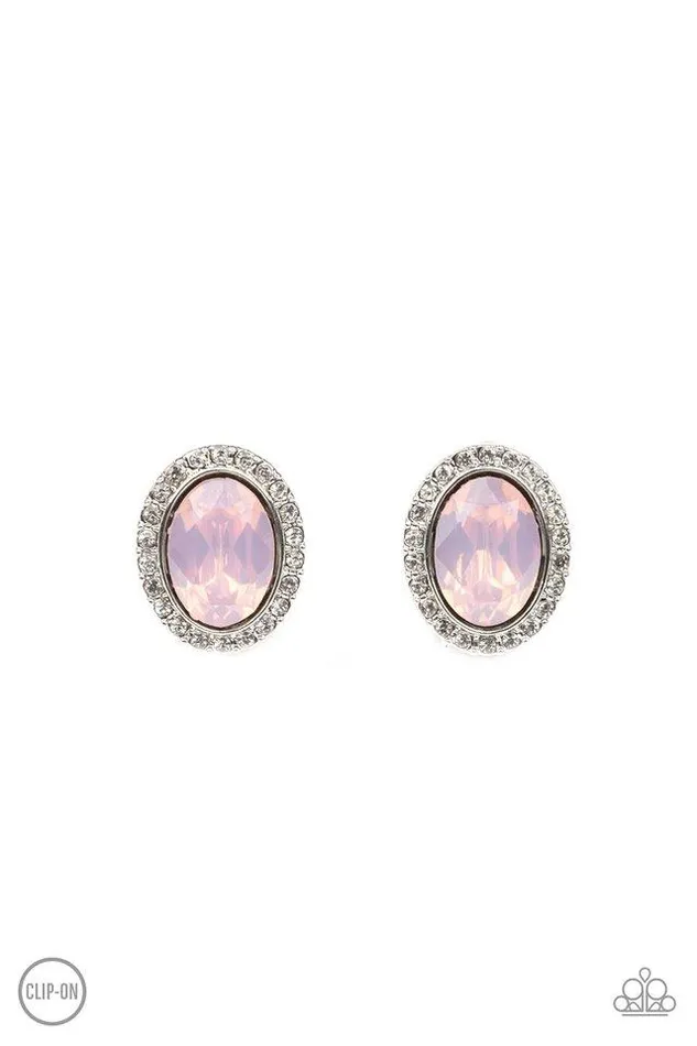 Paparazzi Jewelry Earrings Paparazzi Earring Have A GLOW At It Pink