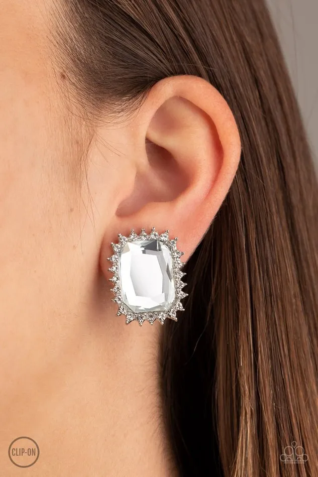 Paparazzi Jewelry Earrings Paparazzi Earring Insta Famous White
