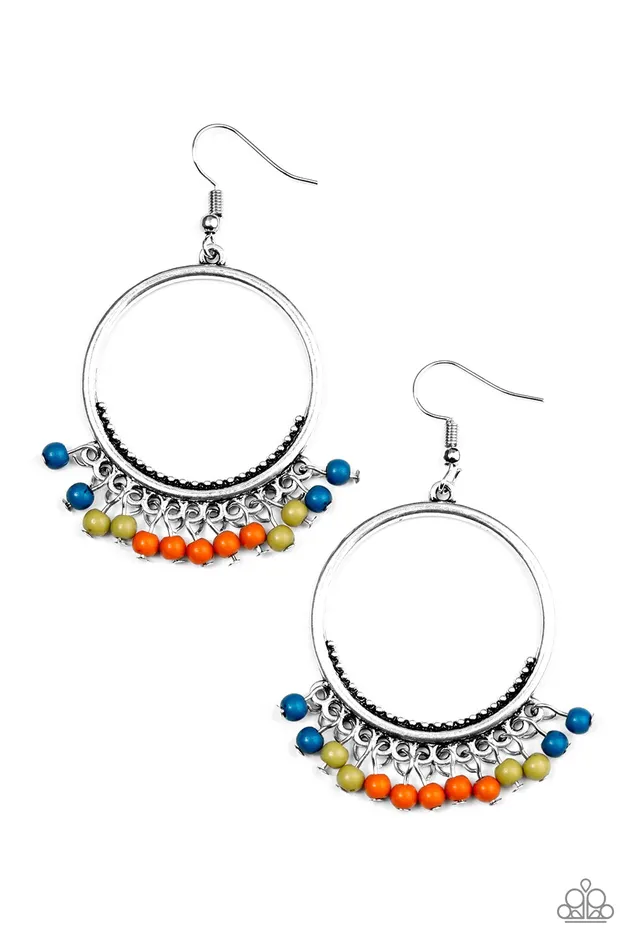 Paparazzi Jewelry Earrings Paparazzi Earring The World Is A Jungle Multi