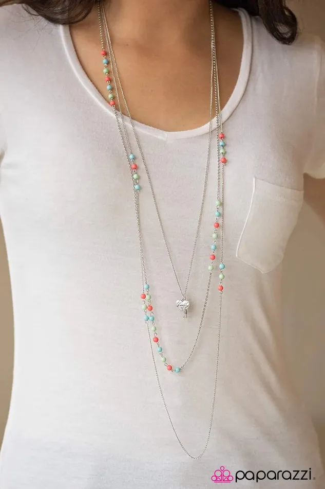 Paparazzi Jewelry Necklaces Paparazzi Necklace A Lovely Time Multi