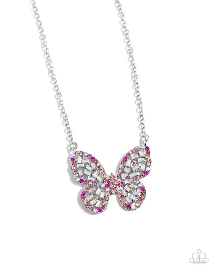 Paparazzi Jewelry Necklaces Paparazzi Necklace Aerial Academy Pink Paparazzi Jewelry Necklaces Paparazzi Necklace Aerial Academy Pink