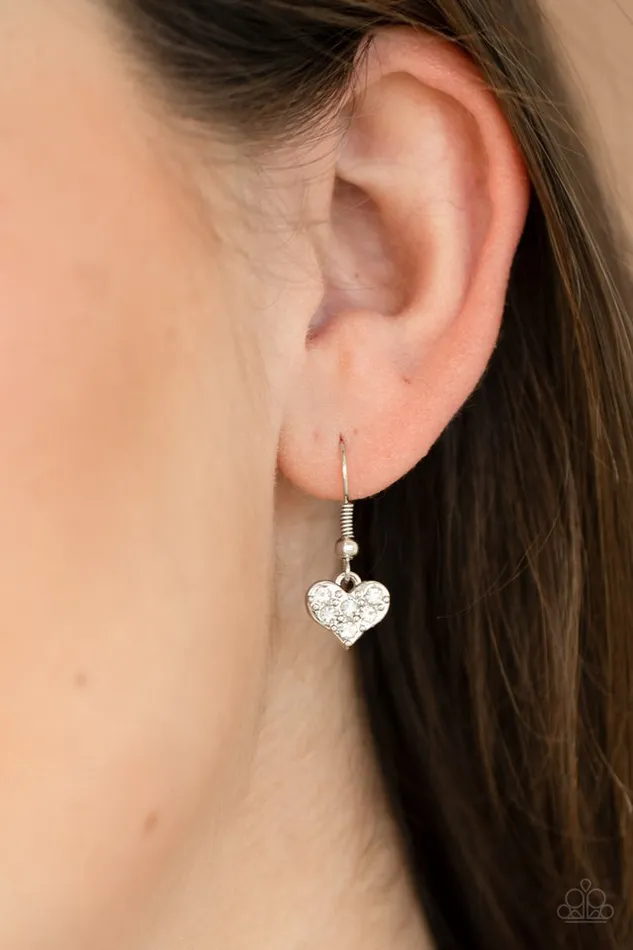 Paparazzi Jewelry Necklaces Paparazzi Necklace Bare Your Heart White Paparazzi Jewelry Necklaces Paparazzi Necklace Bare Your Heart White