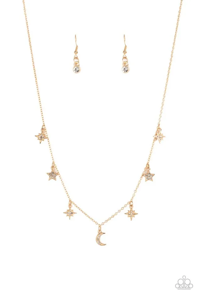 Paparazzi Jewelry Necklaces Paparazzi Necklace Cosmic Runway Gold Paparazzi Jewelry Necklaces Paparazzi Necklace Cosmic Runway Gold