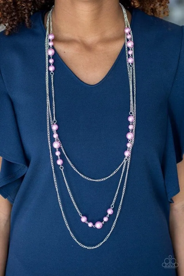 Paparazzi Jewelry Necklaces Paparazzi Necklace Diva Dilemma Purple