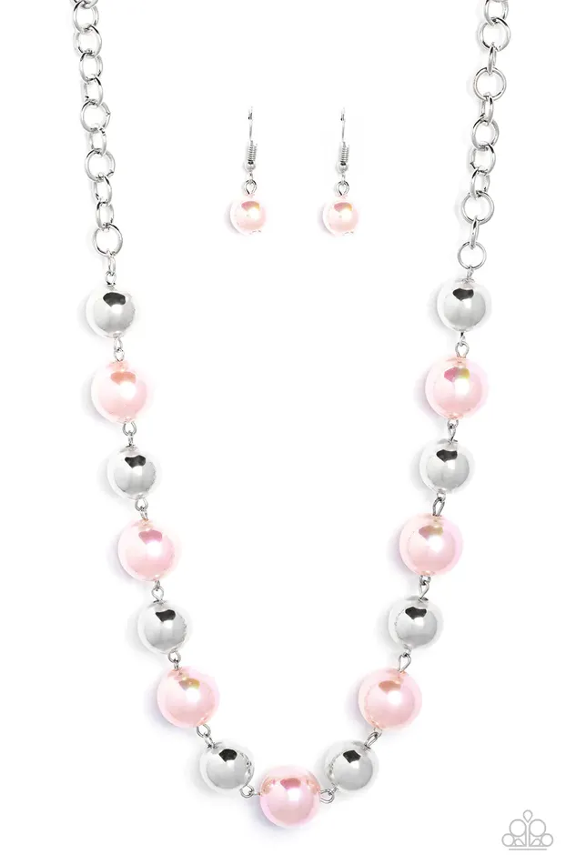 Paparazzi Jewelry Necklaces Paparazzi Necklace Dreamscape Escape Pink