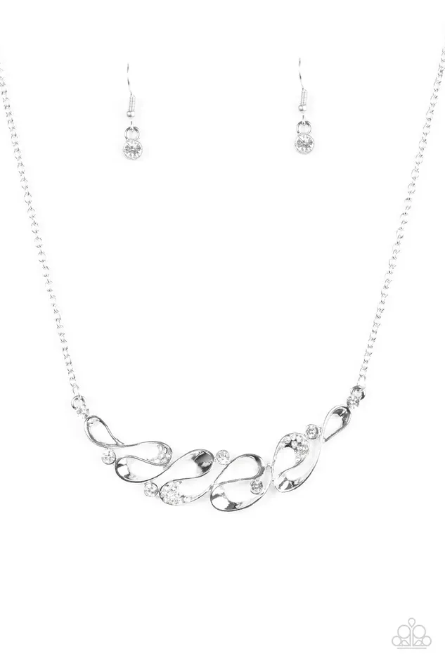 Paparazzi Jewelry Necklaces Paparazzi Necklace Easy Money White