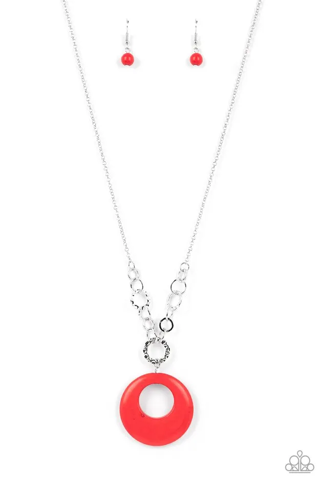 Paparazzi Jewelry Necklaces Paparazzi Necklace Hidden Dune Red Paparazzi Jewelry Necklaces Paparazzi Necklace Hidden Dune Red