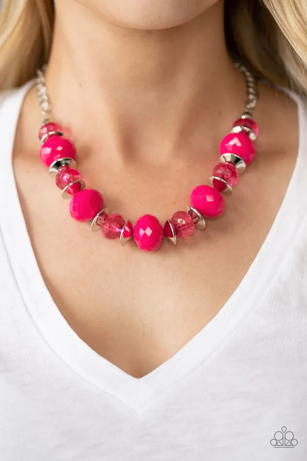 Paparazzi Jewelry Necklaces Paparazzi Necklace Hollywood Gossip Pink