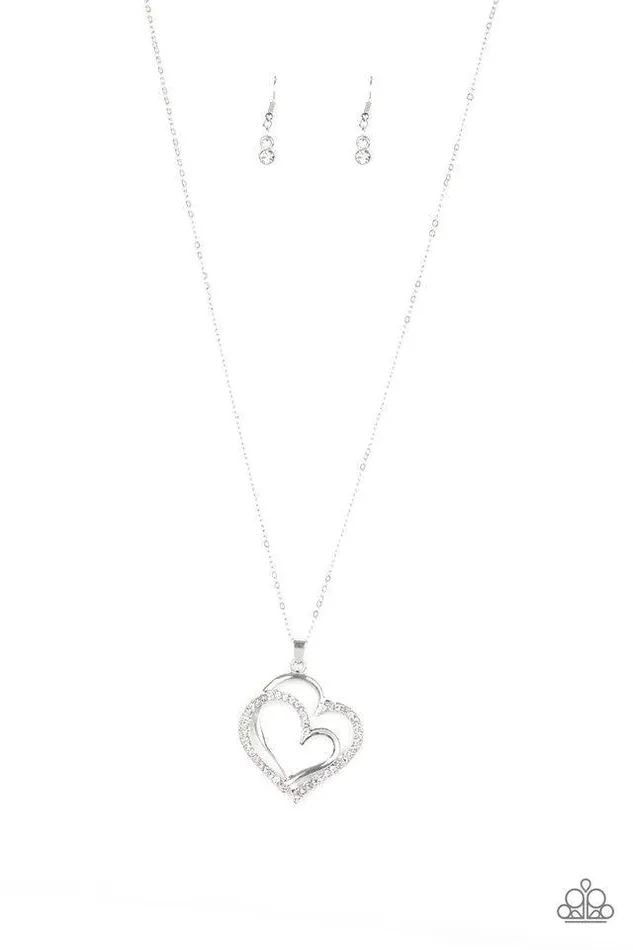 Paparazzi Jewelry Necklaces Paparazzi Necklace Lighthearted Luster White Paparazzi Jewelry Necklaces Paparazzi Necklace Lighthearted Luster White