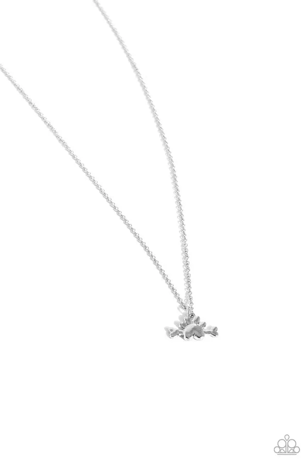 Paparazzi Jewelry Necklaces Paparazzi Necklace Loyal Companion Silver Paparazzi Jewelry Necklaces Paparazzi Necklace Loyal Companion Silver