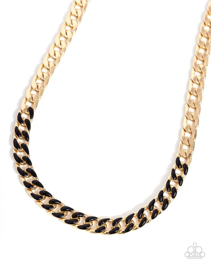 Paparazzi Jewelry Necklaces Paparazzi Necklace Painted Problem Black Paparazzi Jewelry Necklaces Paparazzi Necklace Painted Problem Black