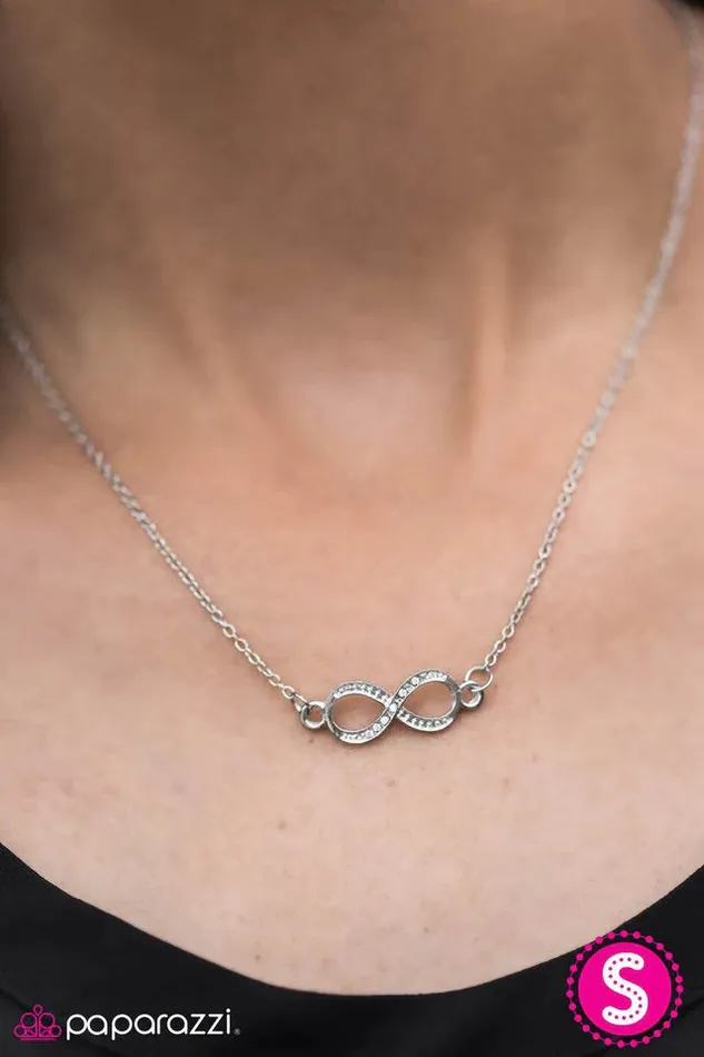 Paparazzi Jewelry Necklaces Paparazzi Necklace Perfect Timing White
