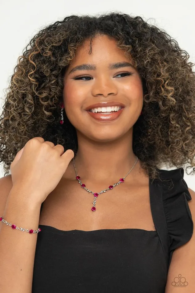 Paparazzi Jewelry Necklaces Paparazzi Necklace ROSE Without Saying Pink Paparazzi Jewelry Necklaces Paparazzi Necklace ROSE Without Saying Pink