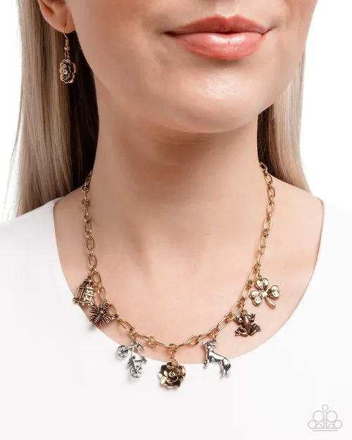 Paparazzi Jewelry Necklaces Paparazzi Necklace Storyteller Sheen