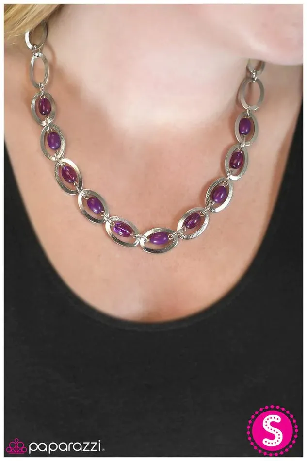 Paparazzi Jewelry Necklaces Paparazzi Necklace Supernatural Purple