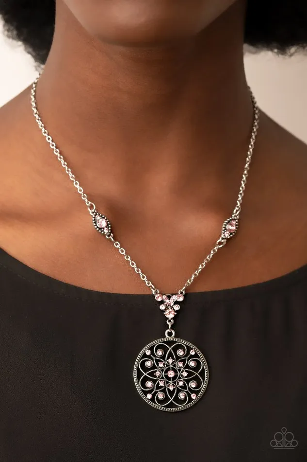 Paparazzi Jewelry Necklaces Paparazzi Necklace TIMELESS Traveler Pink