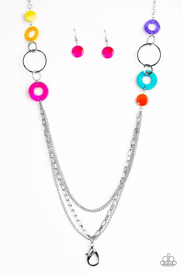 Paparazzi Jewelry Necklaces Paparazzi Necklace Tropical Sunsets Multi