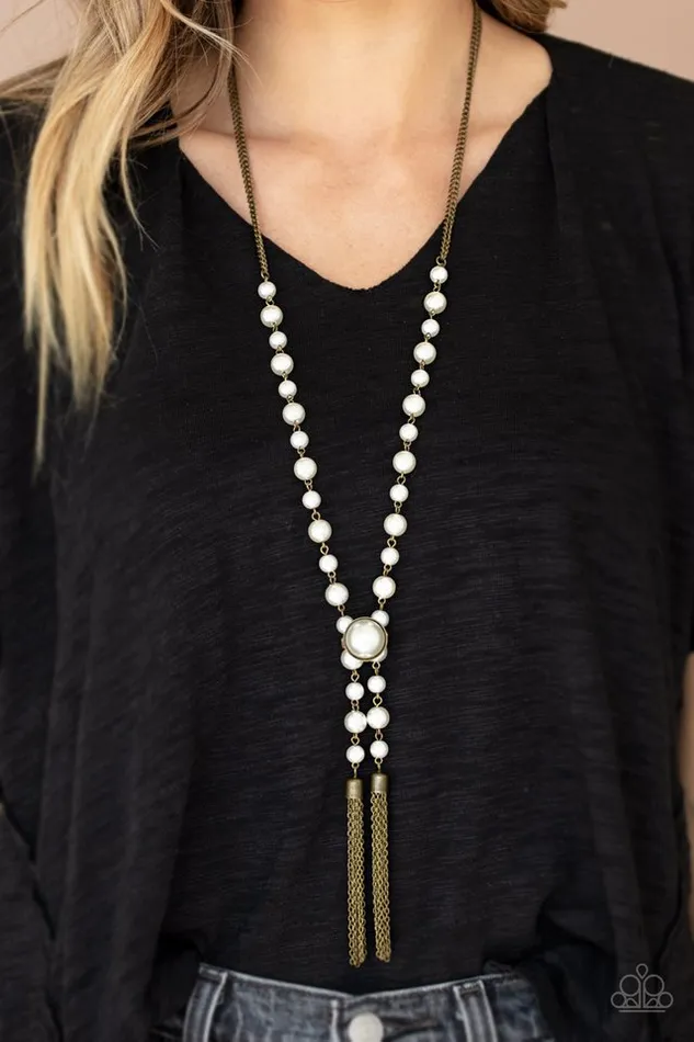 Paparazzi Jewelry Necklaces Paparazzi Necklace Vintage Diva Brass