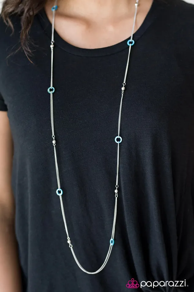 Paparazzi Jewelry Necklaces Paparazzi Necklace West Coast Fashion Blue