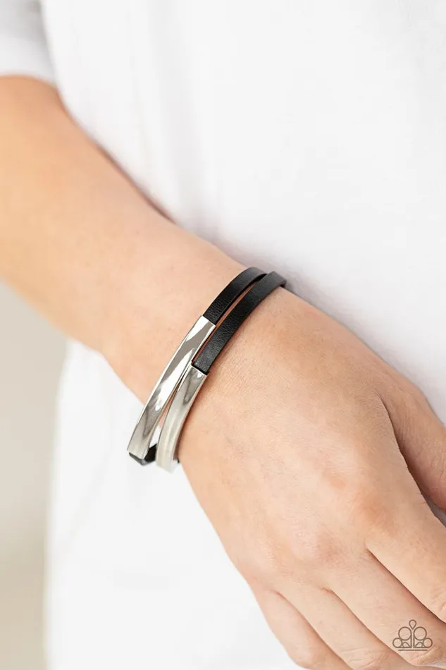 Paparazzi Jewelry Paparazzi Bracelet Dangerously Divine Black Bracelets