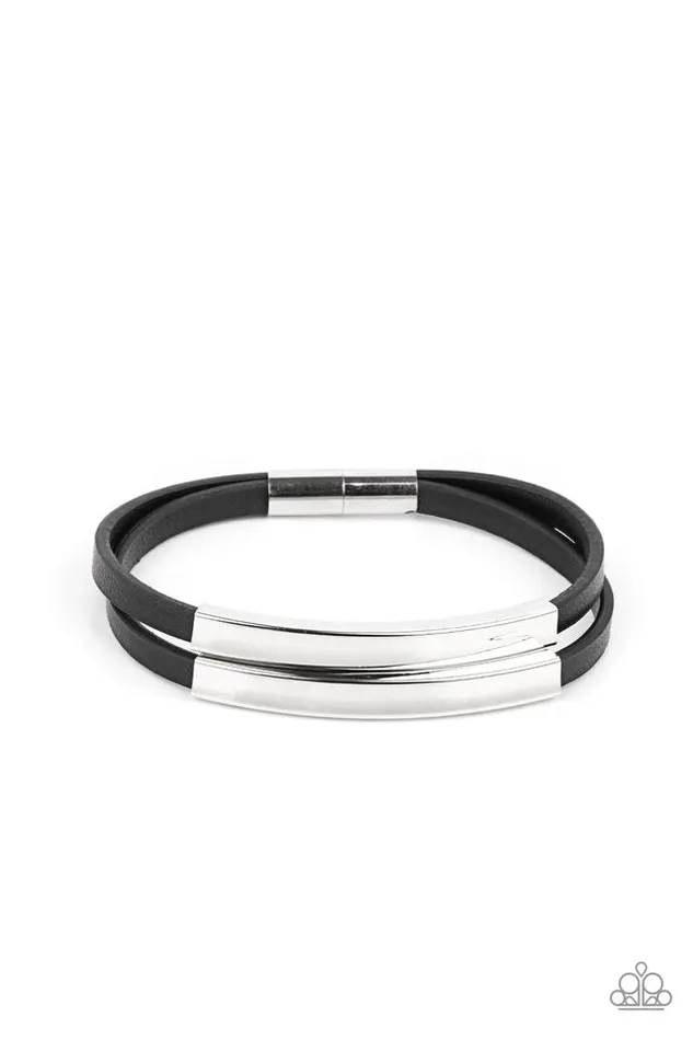 Paparazzi Jewelry Paparazzi Bracelet Dangerously Divine Black Bracelets Paparazzi Jewelry Paparazzi Bracelet Dangerously Divine Black Bracelets