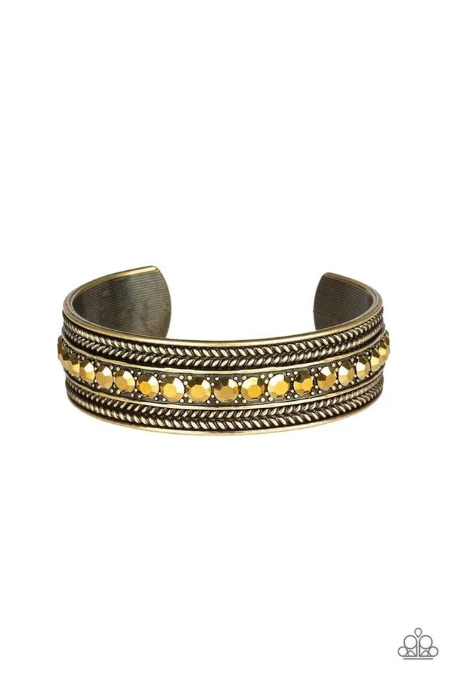 Paparazzi Jewelry Paparazzi Bracelet Empress Etiquette Brass Bracelets