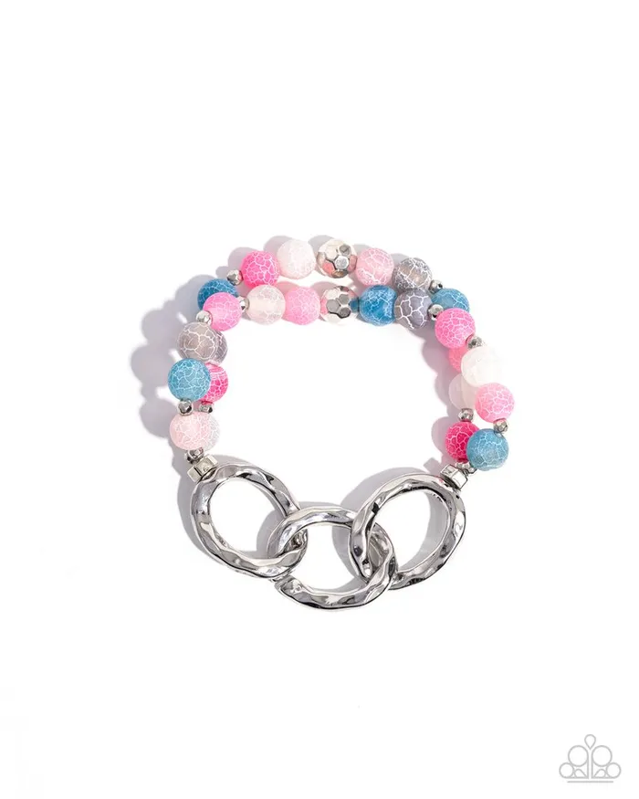Paparazzi Jewelry Paparazzi Bracelet Hammered Haven Pink Bracelets Paparazzi Jewelry Paparazzi Bracelet Hammered Haven Pink Bracelets
