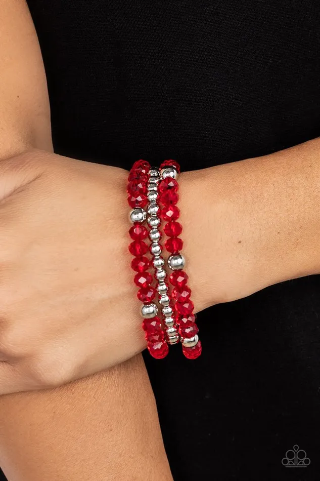 Paparazzi Jewelry Paparazzi Bracelet Prismatic Perceptions Red Bracelets Paparazzi Jewelry Paparazzi Bracelet Prismatic Perceptions Red Bracelets