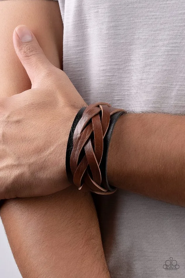 Paparazzi Jewelry Paparazzi Bracelet Rein it in Black Bracelets