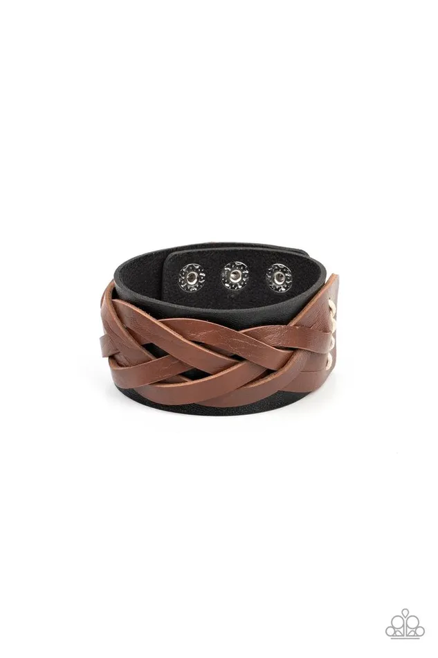 Paparazzi Jewelry Paparazzi Bracelet Rein it in Black Bracelets Paparazzi Jewelry Paparazzi Bracelet Rein it in Black Bracelets