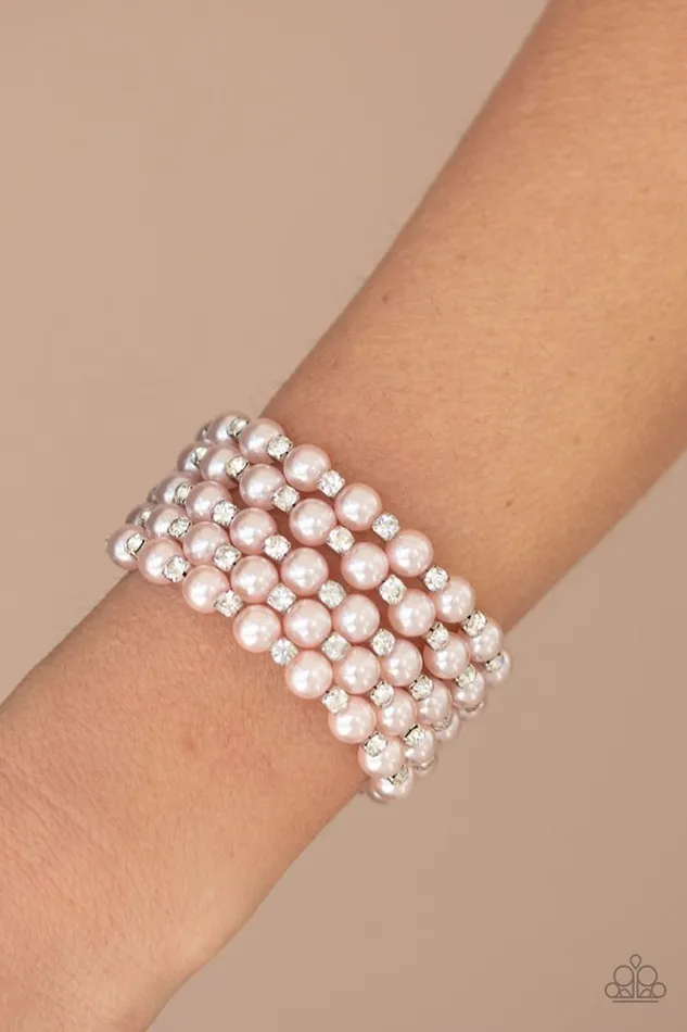 Paparazzi Jewelry Paparazzi Bracelet Rich Royal Pink Bracelets