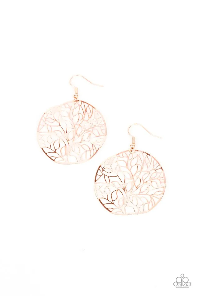 Paparazzi Jewelry Paparazzi Earring Autumn Harvest Copper Earrings Paparazzi Jewelry Paparazzi Earring Autumn Harvest Copper Earrings
