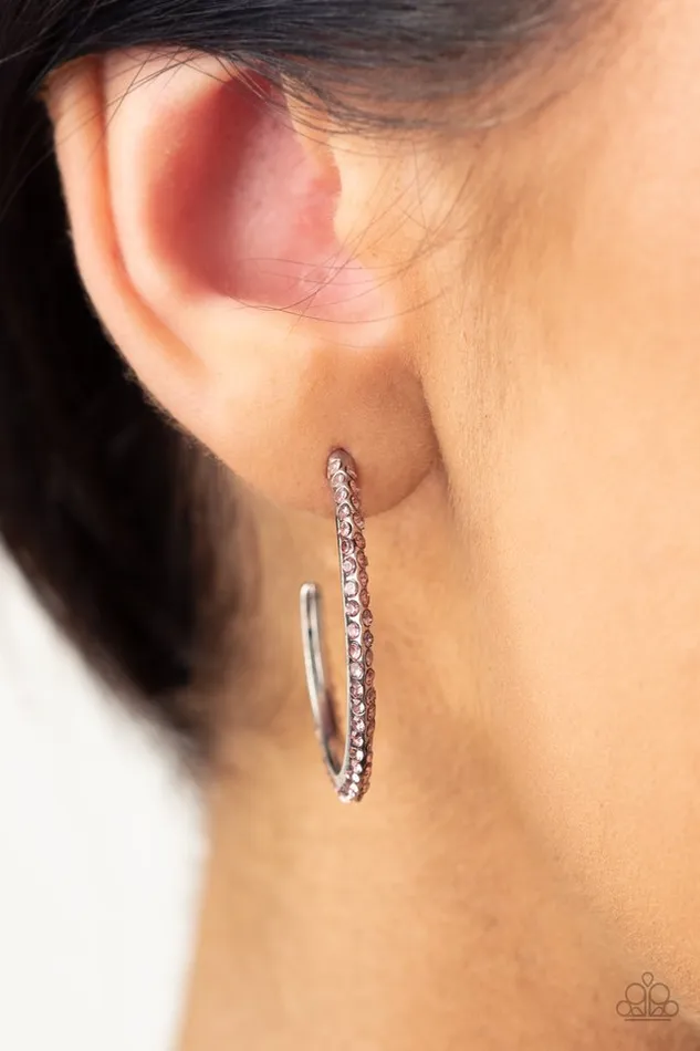 Paparazzi Jewelry Paparazzi Earring Dont Think Twice Pink Earrings