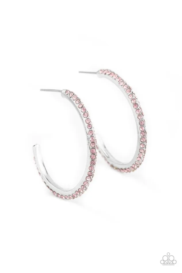Paparazzi Jewelry Paparazzi Earring Dont Think Twice Pink Earrings Paparazzi Jewelry Paparazzi Earring Dont Think Twice Pink Earrings