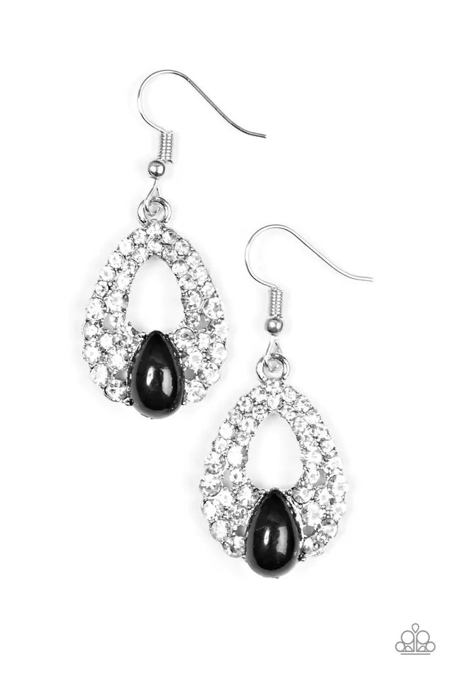 Paparazzi Jewelry Paparazzi Earring Share The Wealth Black Earrings