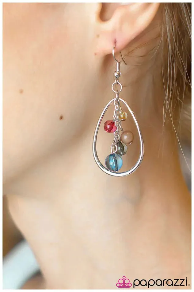 Paparazzi Jewelry Paparazzi Earring With Flying Colors Multi Earrings