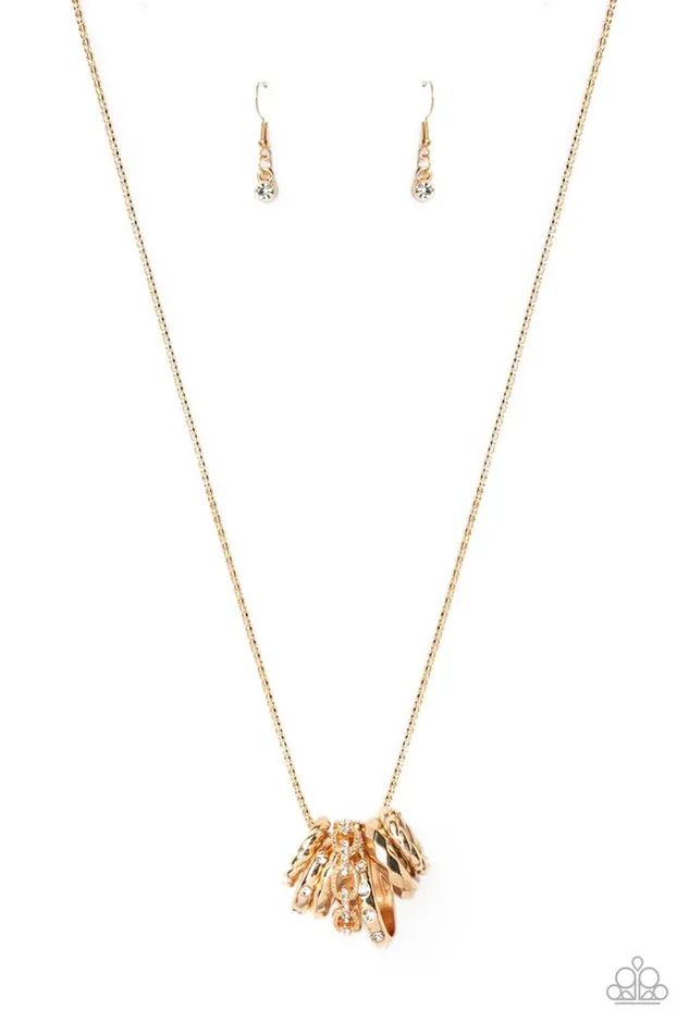 Paparazzi Jewelry Paparazzi Necklace Audacious Attitude Gold Necklaces Paparazzi Jewelry Paparazzi Necklace Audacious Attitude Gold Necklaces