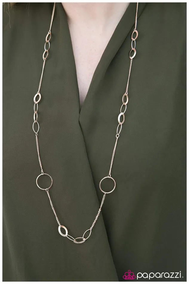 Paparazzi Jewelry Paparazzi Necklace Bare Necessities Rose Gold Necklaces