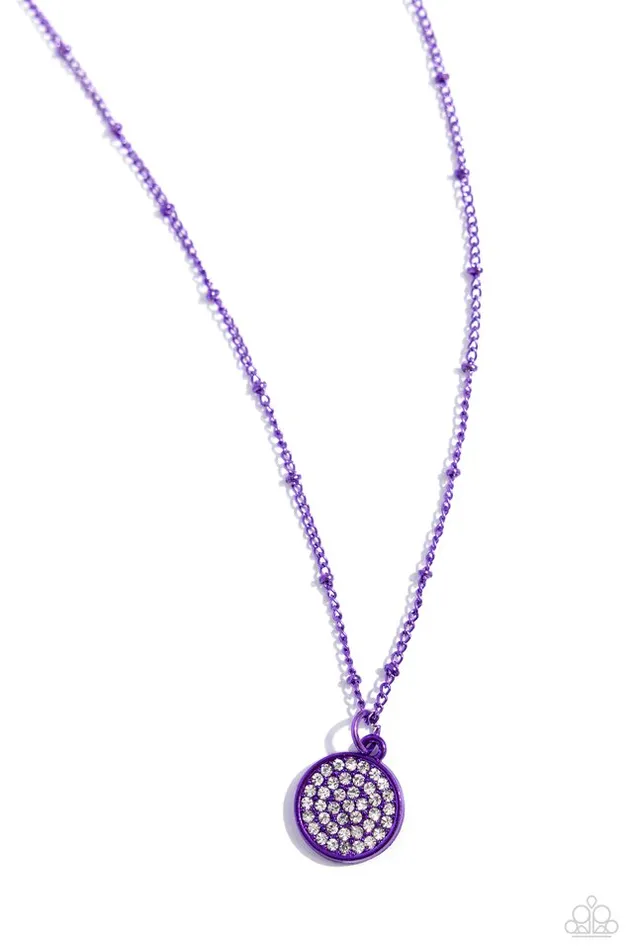 Paparazzi Jewelry Paparazzi Necklace Bejeweled Basic Purple Necklaces Paparazzi Jewelry Paparazzi Necklace Bejeweled Basic Purple Necklaces