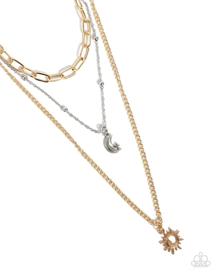 Paparazzi Jewelry Paparazzi Necklace Celestial Craze Multi Necklaces Paparazzi Jewelry Paparazzi Necklace Celestial Craze Multi Necklaces