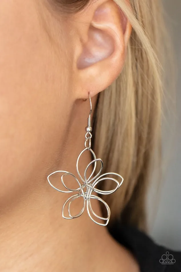 Paparazzi Jewelry Paparazzi Necklace Flower Garden Fashionista Silver Necklaces