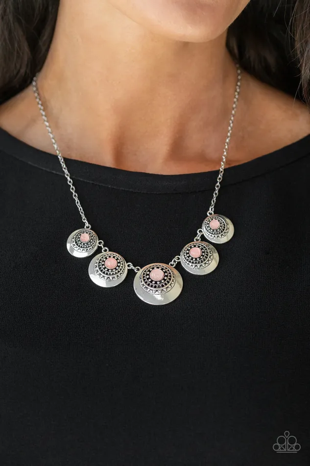 Paparazzi Jewelry Paparazzi Necklace Solar Beam Pink Necklaces