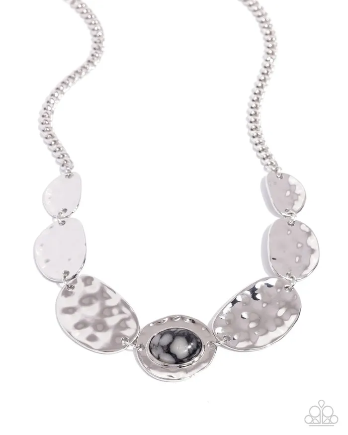 Paparazzi Jewelry Paparazzi Necklace Textured Timbre Black Necklaces Paparazzi Jewelry Paparazzi Necklace Textured Timbre Black Necklaces