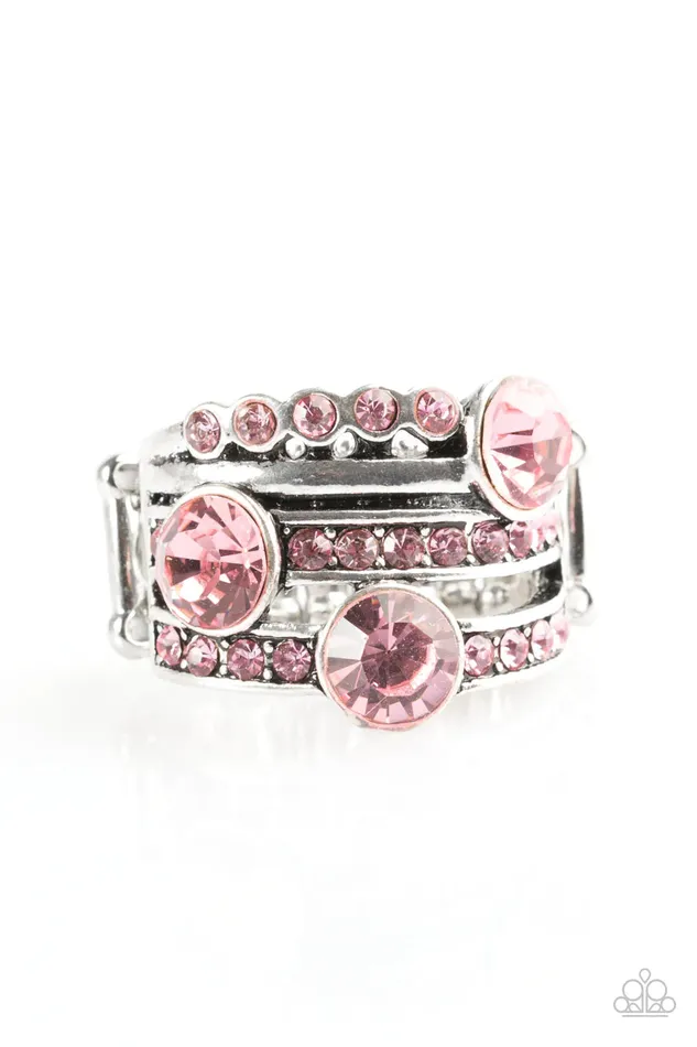 Paparazzi Jewelry Rings Paparazzi Ring Hollywood Glamour Pink