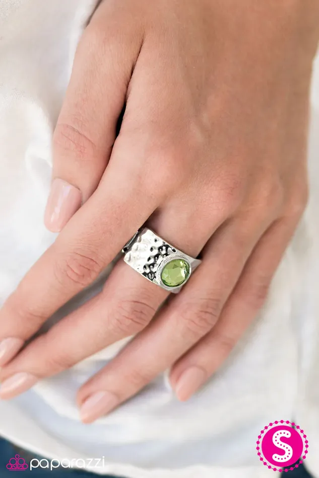 Paparazzi Jewelry Rings Paparazzi Ring Its Not Easy Being A Princess Green