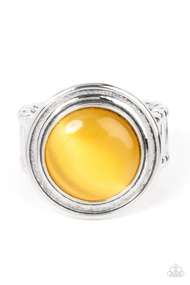 Paparazzi Jewelry Rings Paparazzi Ring Laguna Luminosity Yellow Paparazzi Jewelry Rings Paparazzi Ring Laguna Luminosity Yellow