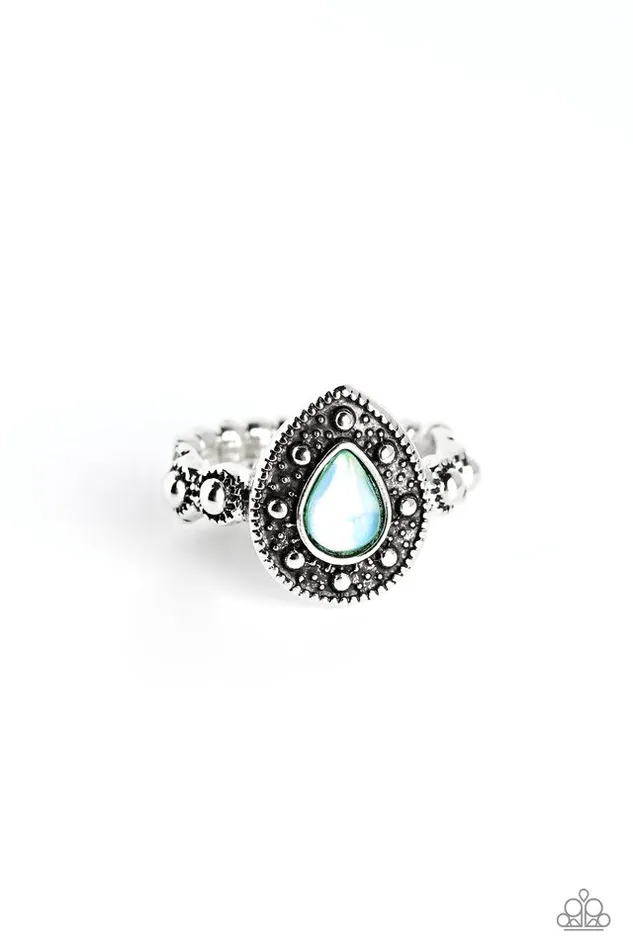 Paparazzi Jewelry Rings Paparazzi Ring Opera Showcase Green Paparazzi Jewelry Rings Paparazzi Ring Opera Showcase Green