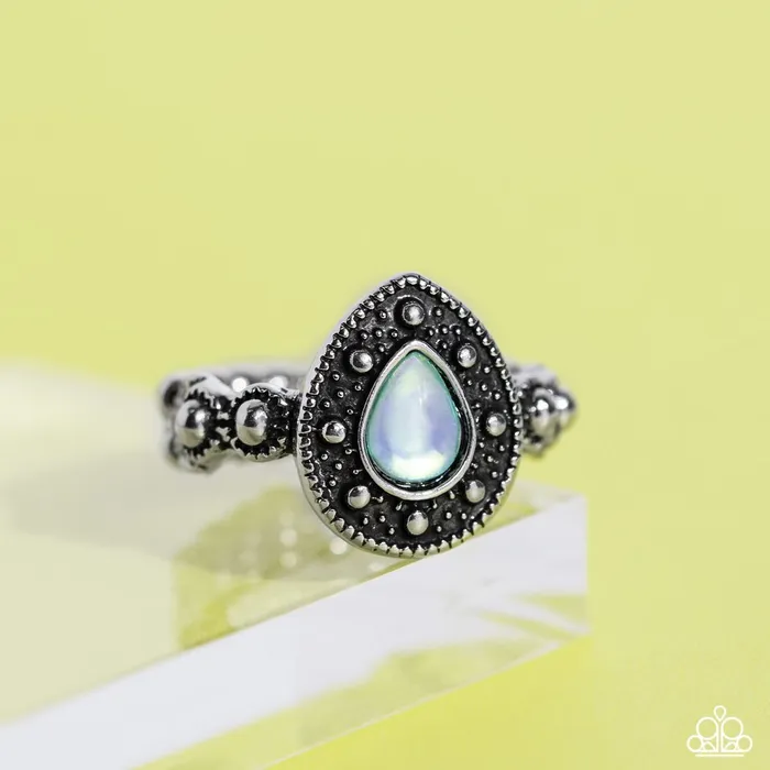 Paparazzi Jewelry Rings Paparazzi Ring Opera Showcase Green Paparazzi Jewelry Rings Paparazzi Ring Opera Showcase Green